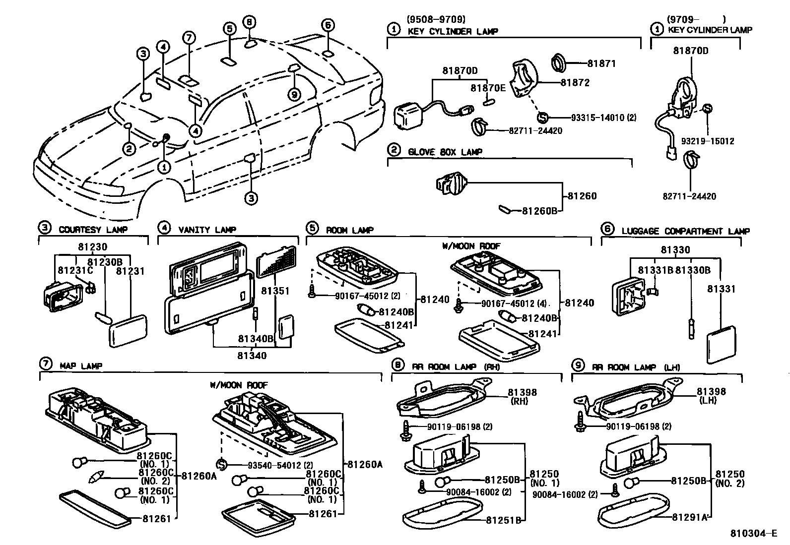 Parts diagram