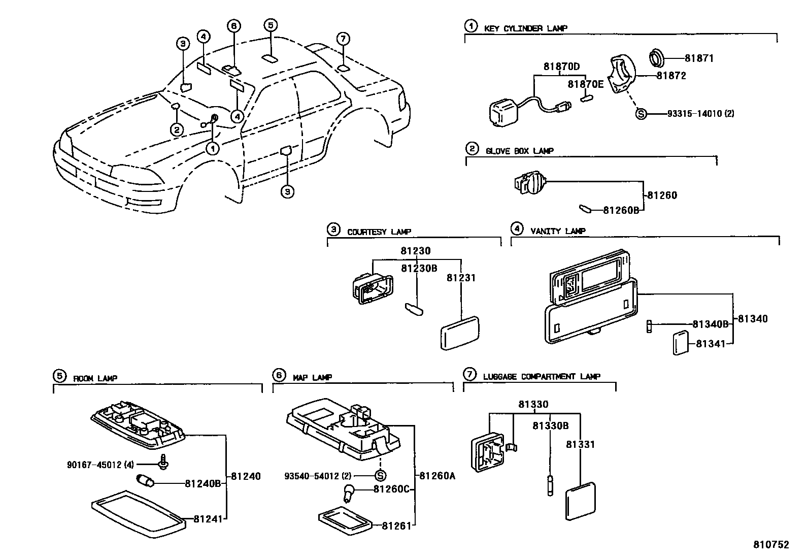 Parts diagram