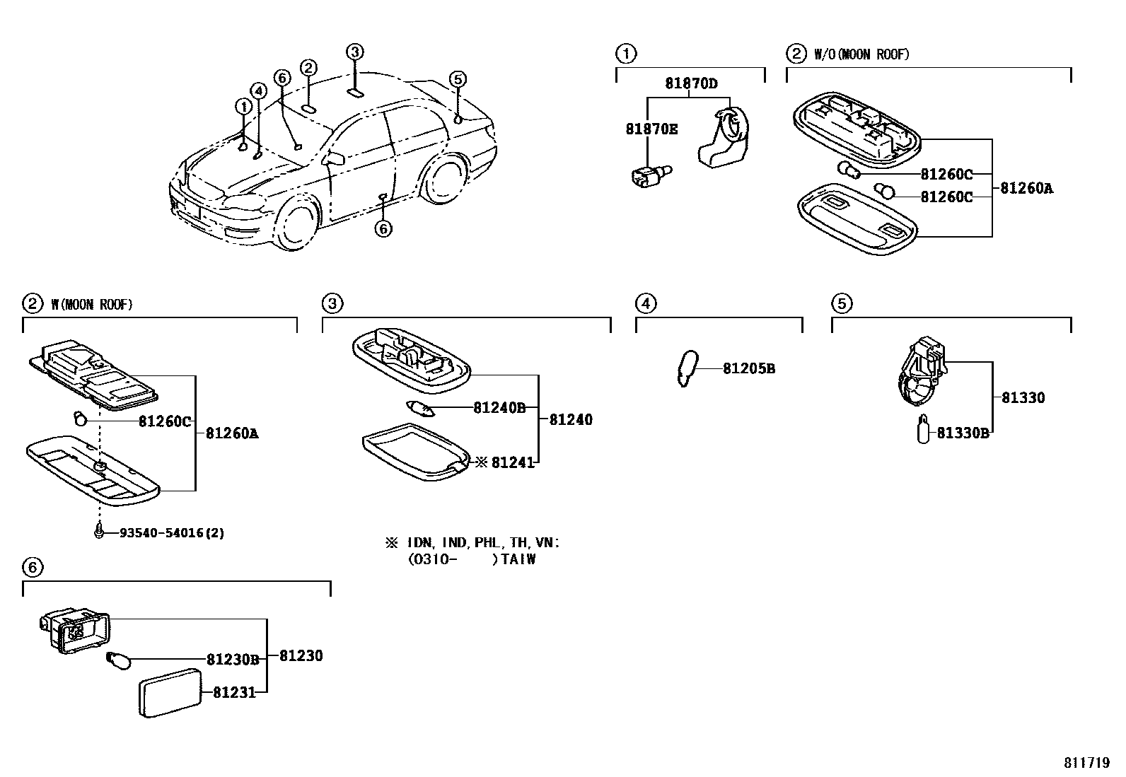 Parts diagram