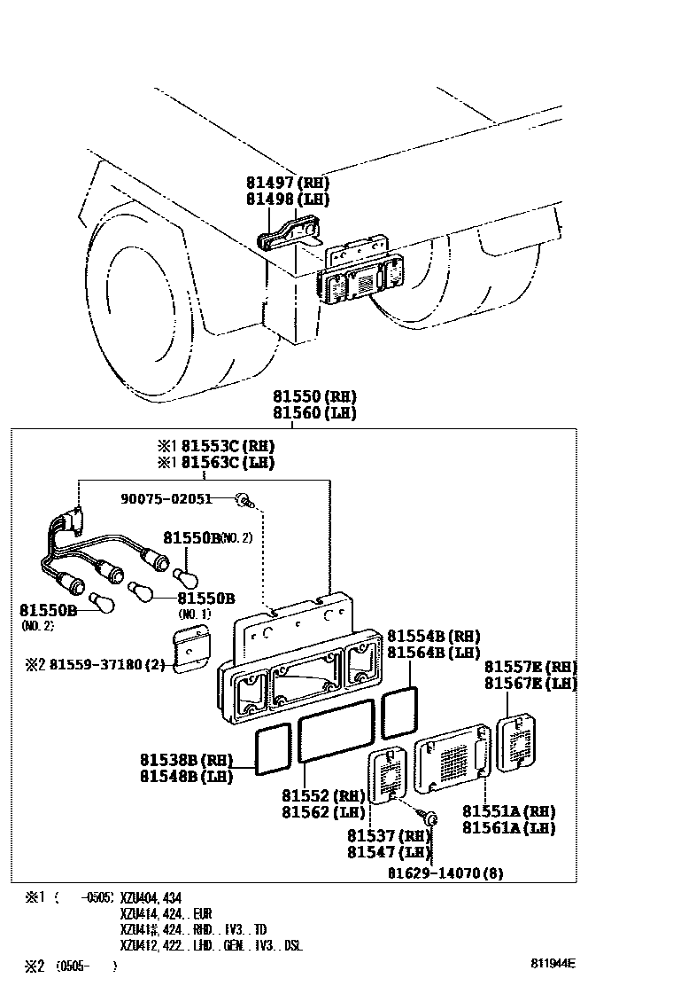 Parts diagram