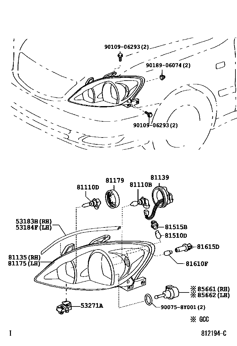 Parts diagram