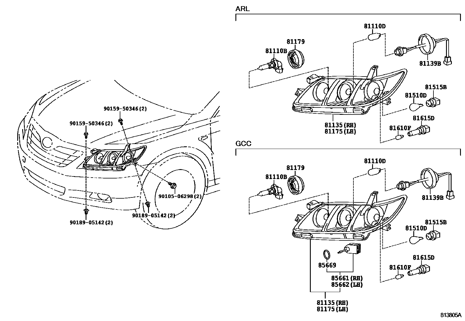 Parts diagram