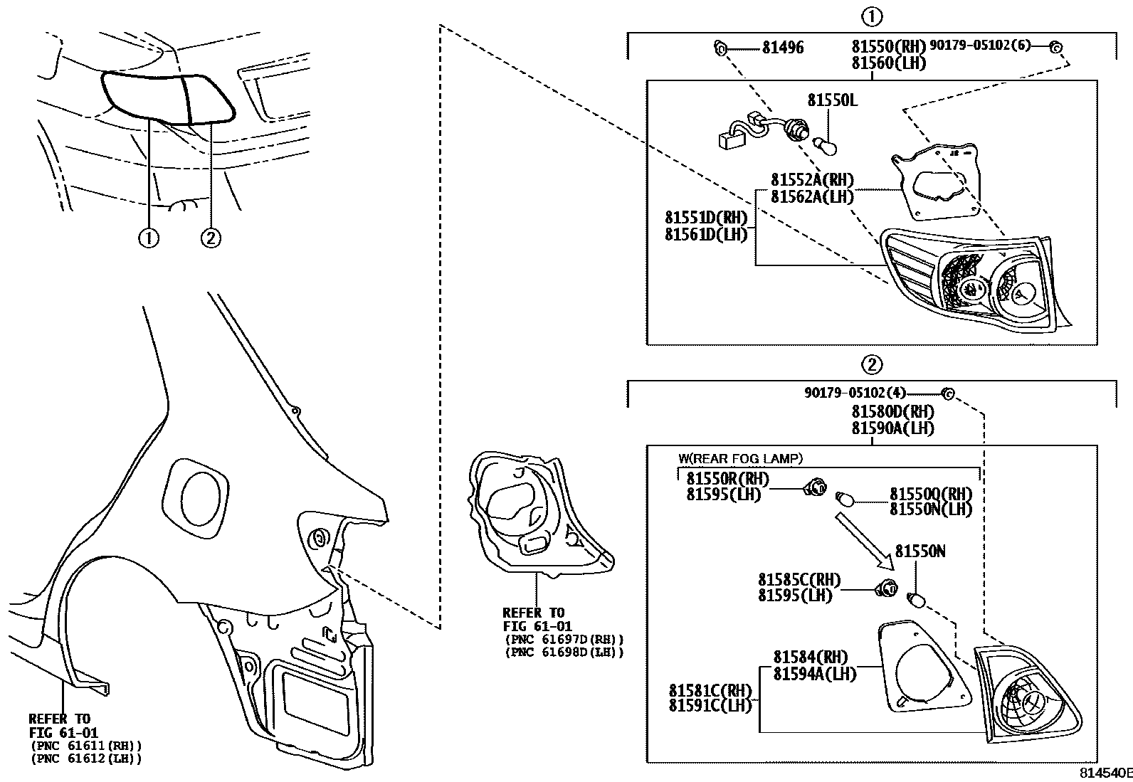 Parts diagram