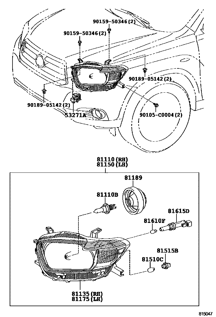 Parts diagram