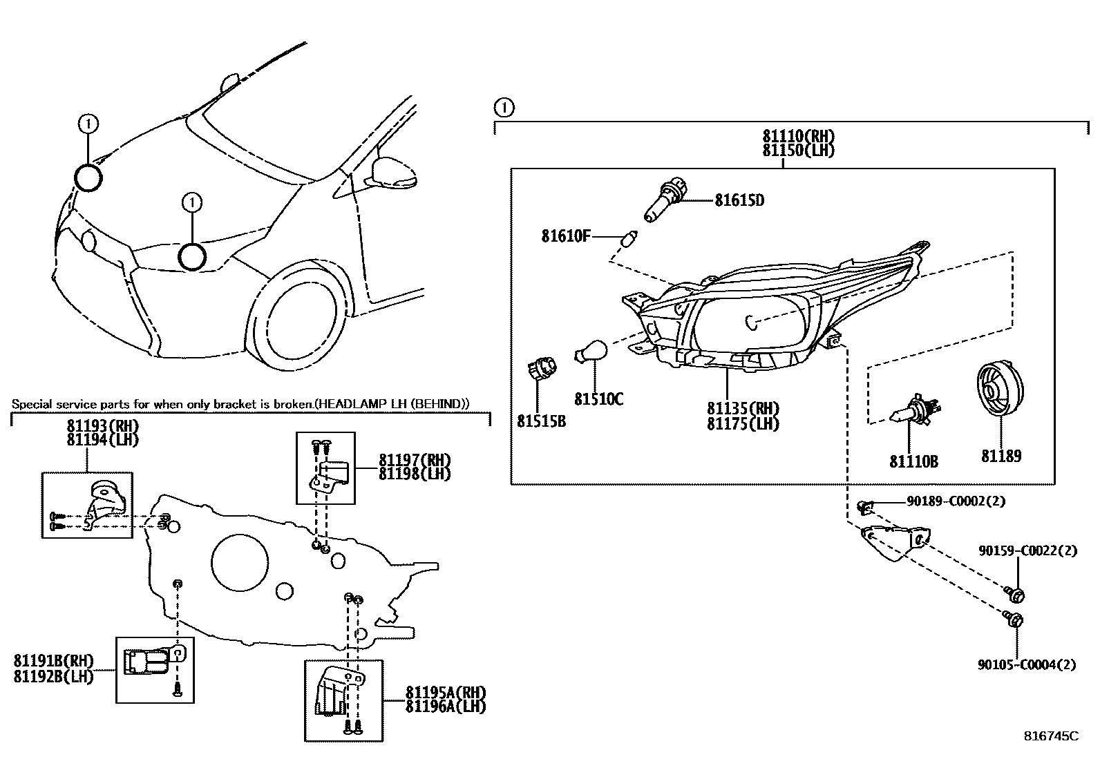Parts diagram