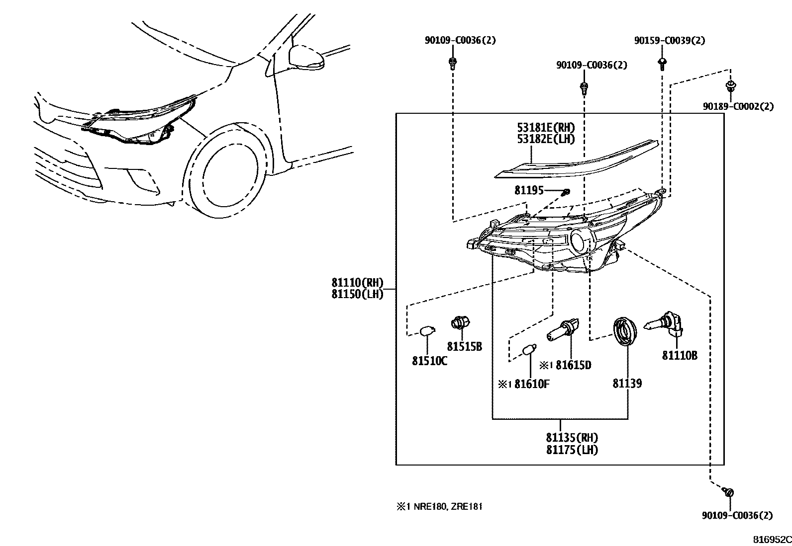 Parts diagram