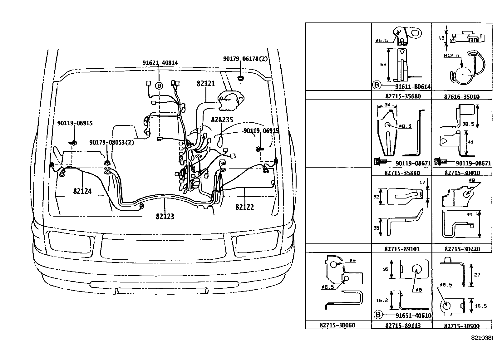 Parts diagram