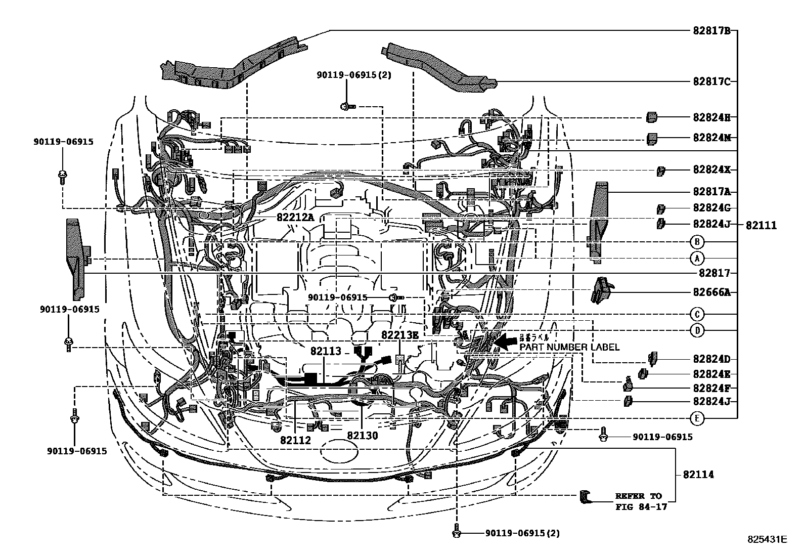 Parts diagram