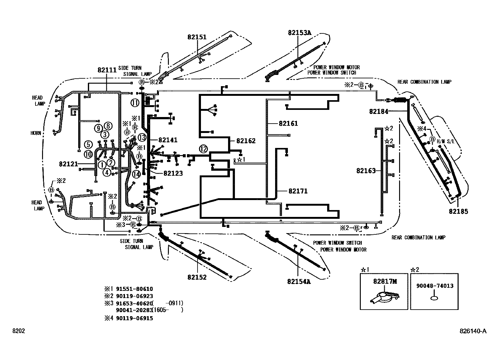 Parts diagram