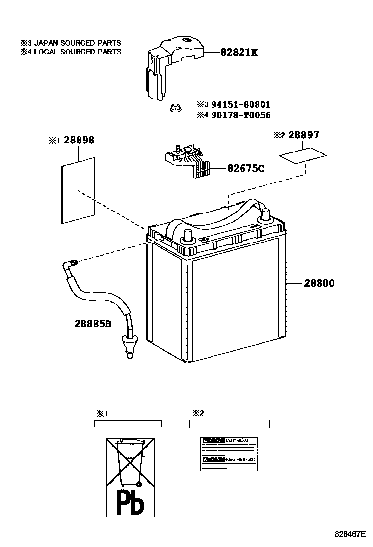 Parts diagram