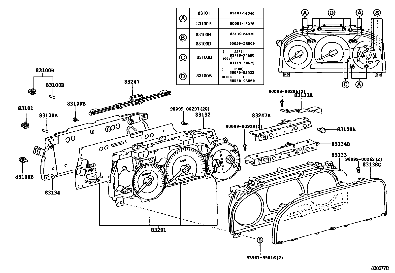 Parts diagram