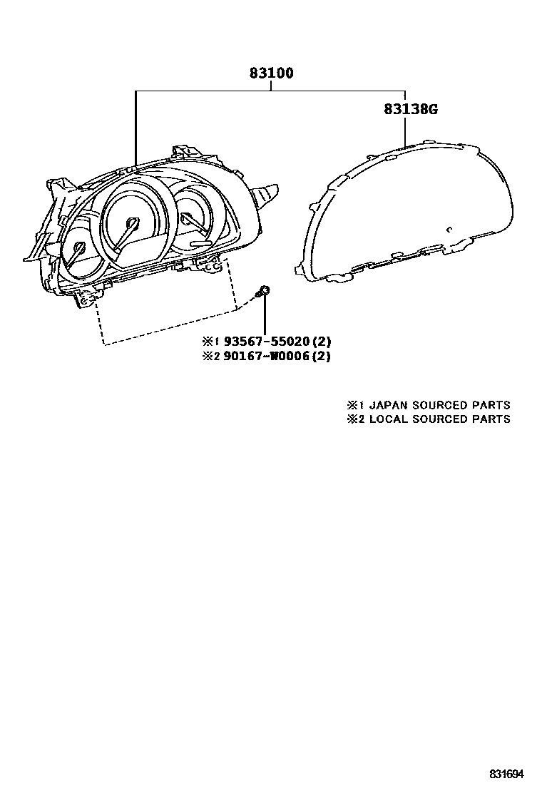 Parts diagram