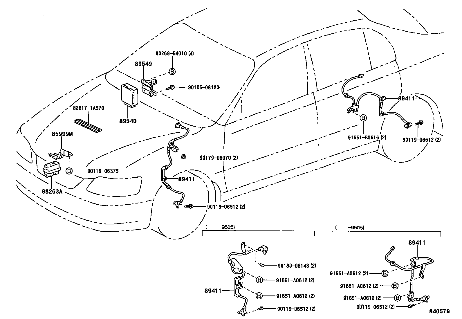 Parts diagram
