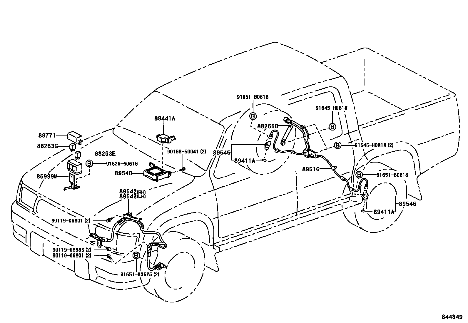 Parts diagram