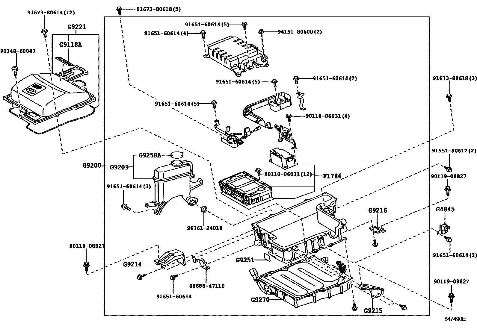Parts diagram