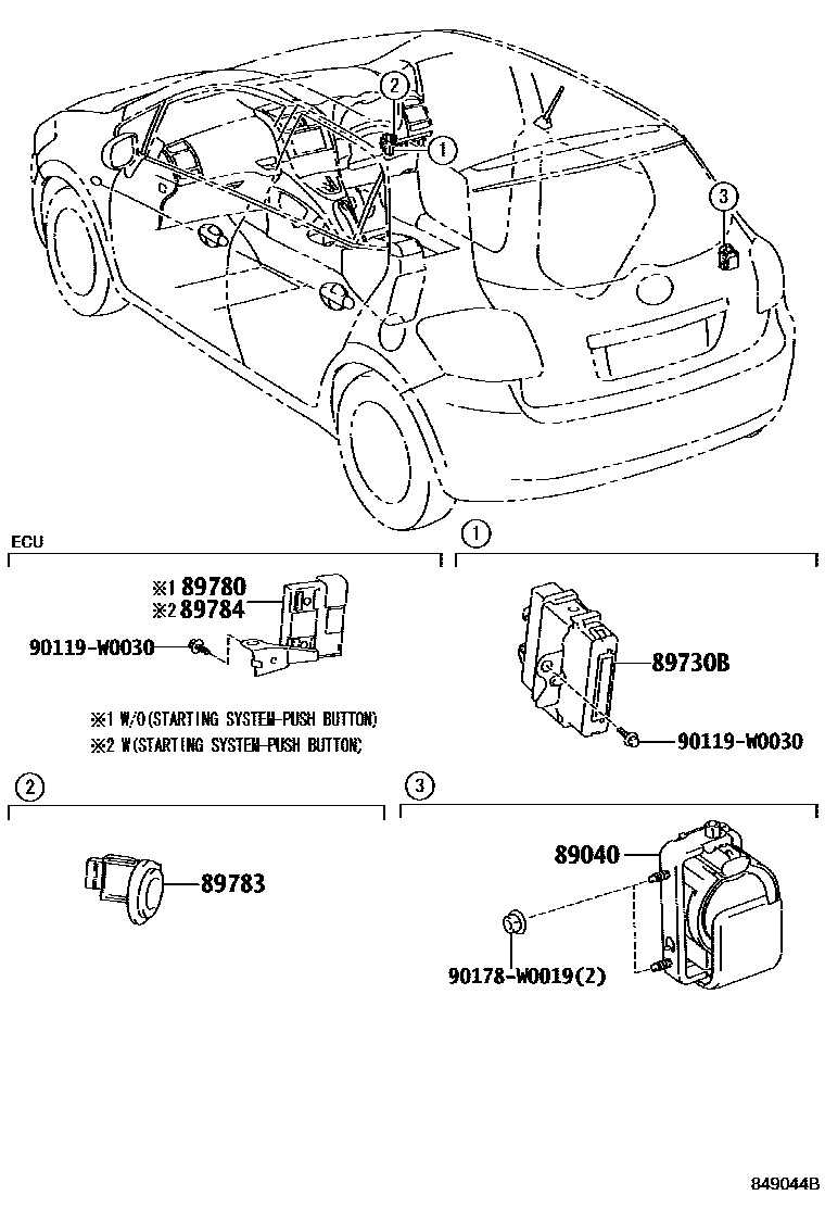 Parts diagram