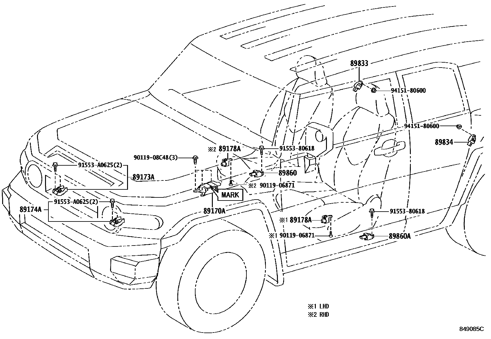 Parts diagram