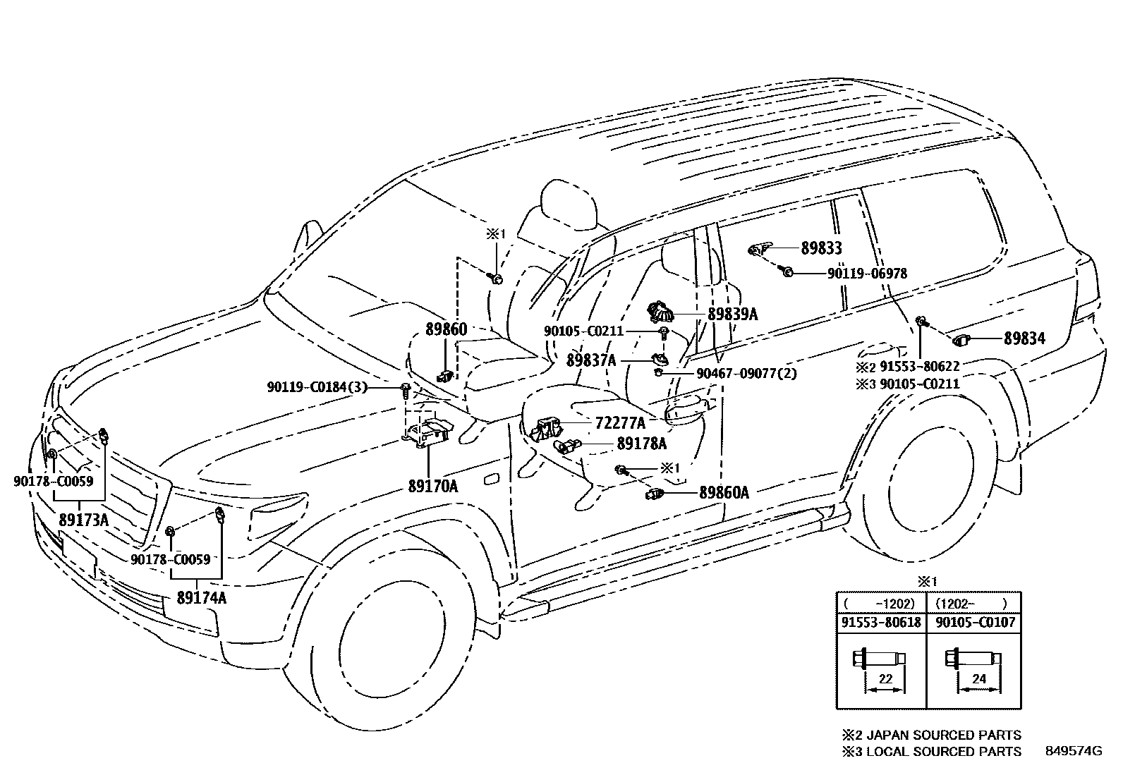 Parts diagram