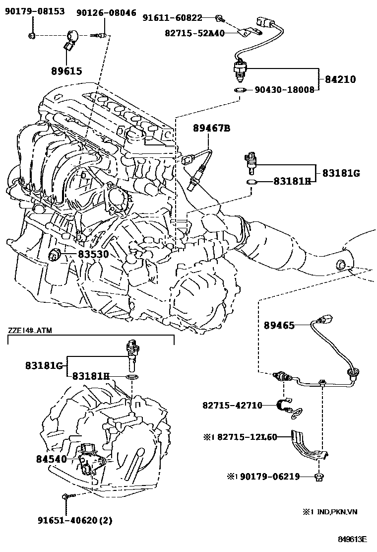Parts diagram