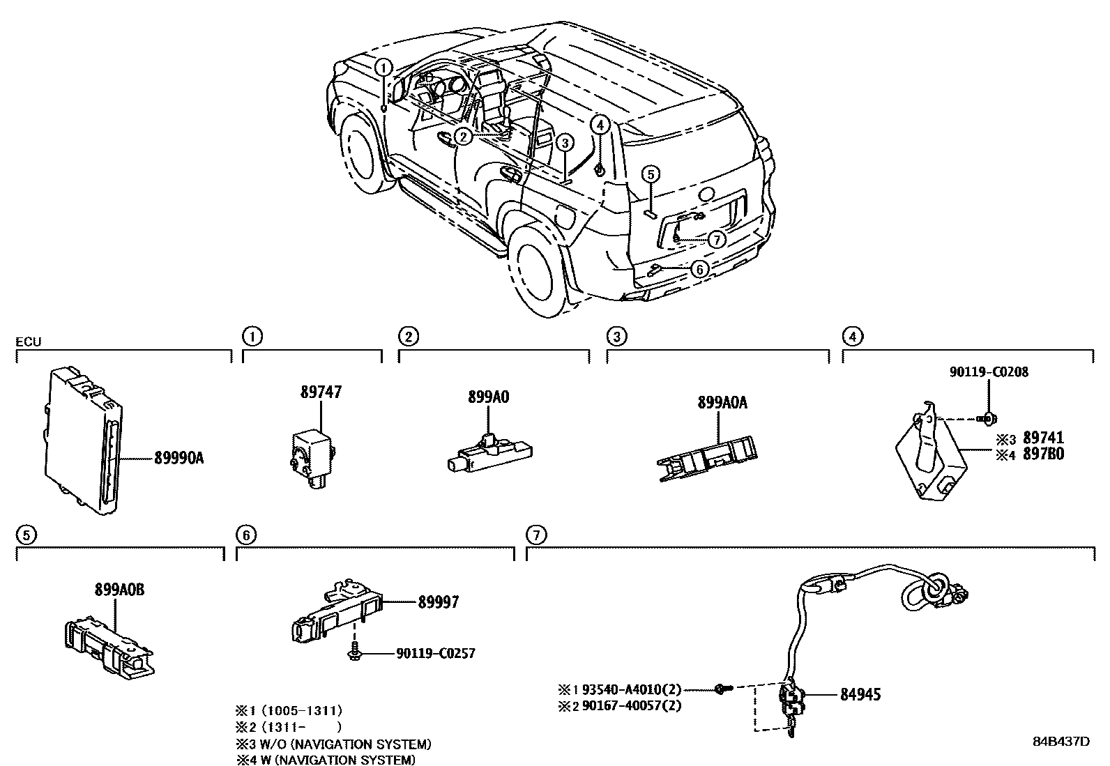 Parts diagram