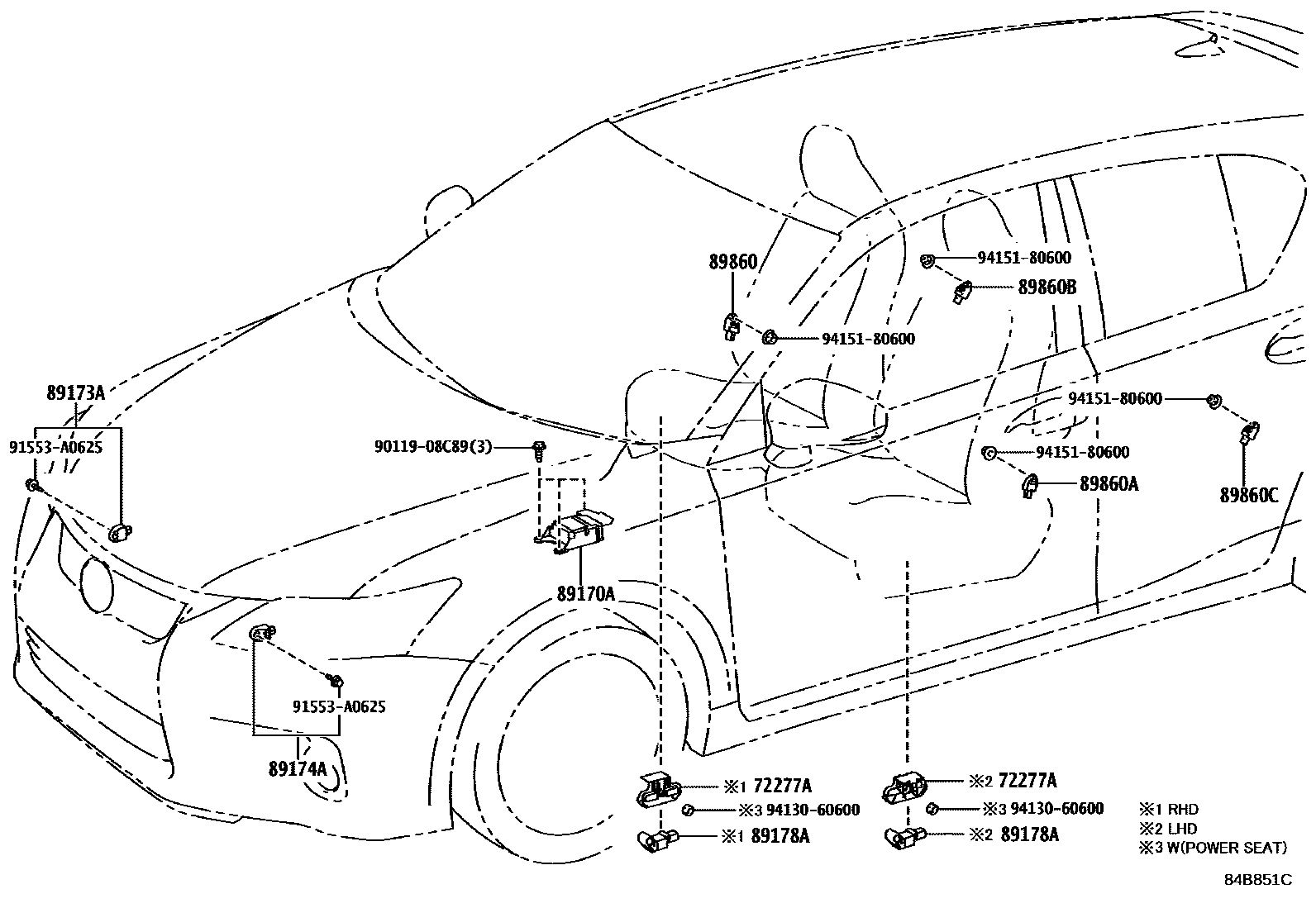 Parts diagram