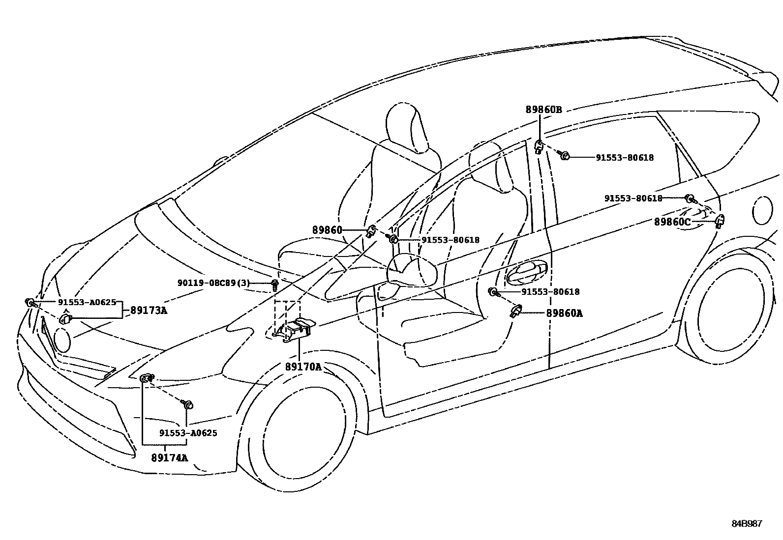 Parts diagram