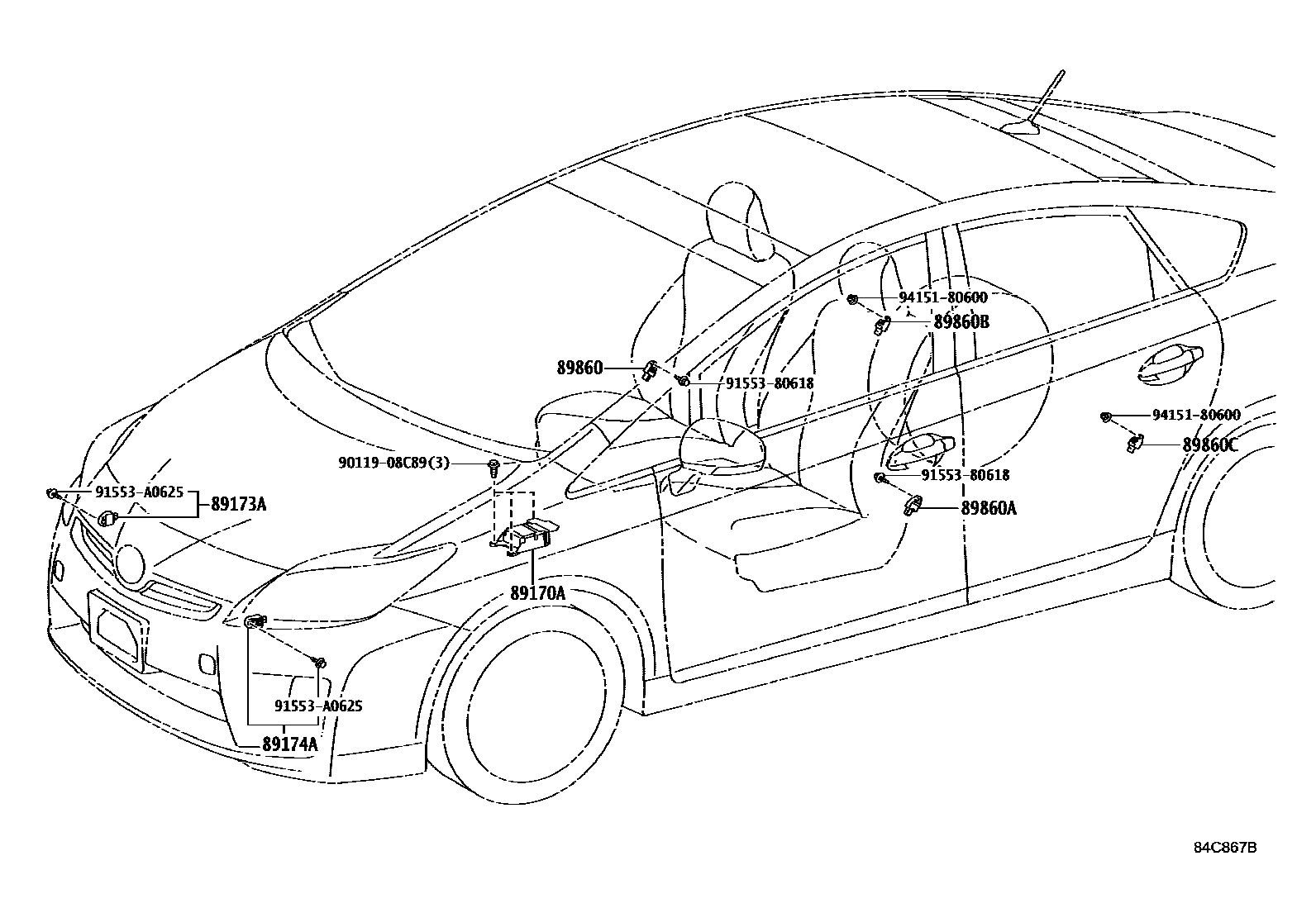Parts diagram