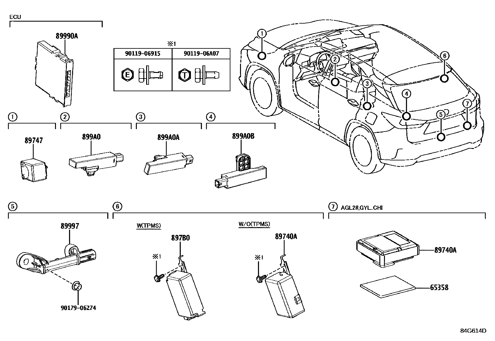 Parts diagram