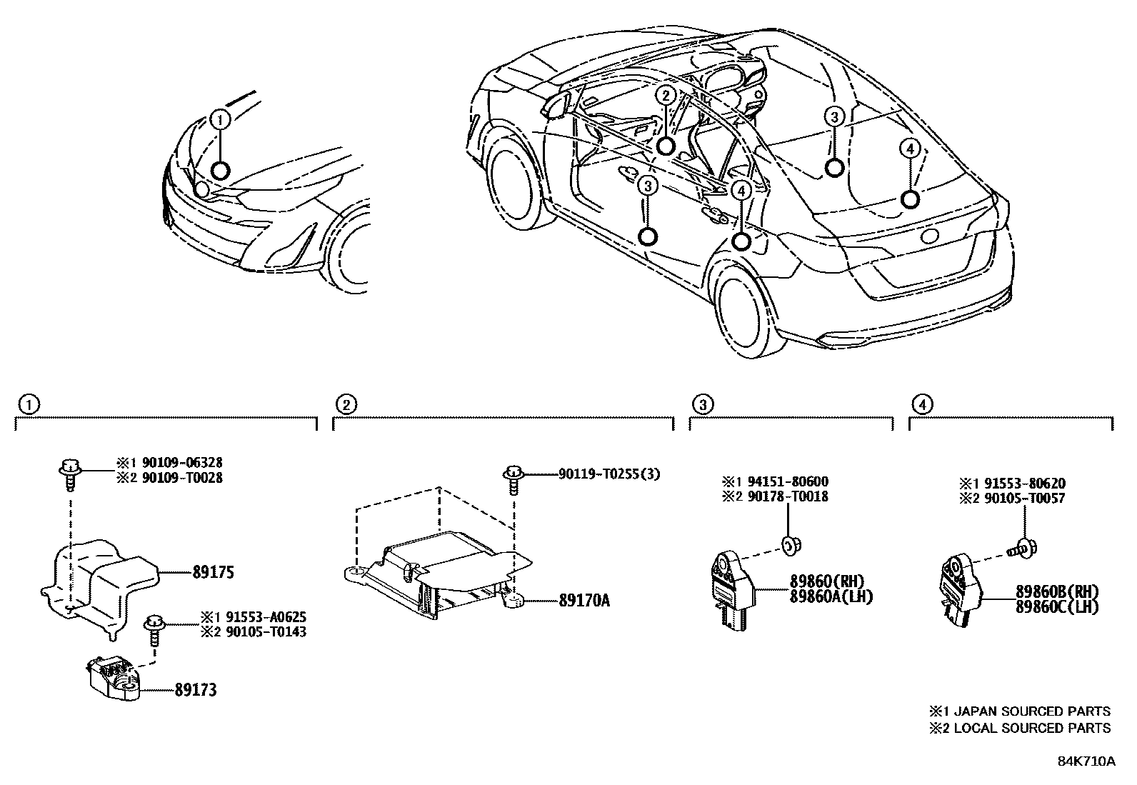 Parts diagram