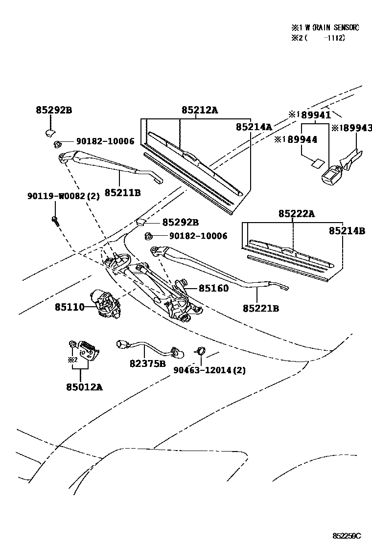 Parts diagram