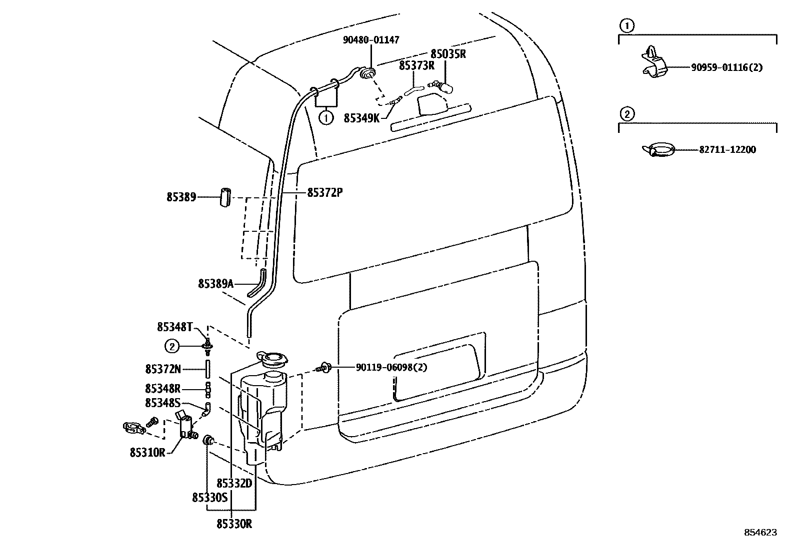 Parts diagram