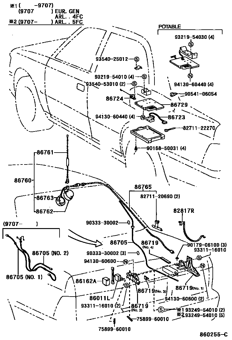 Parts diagram