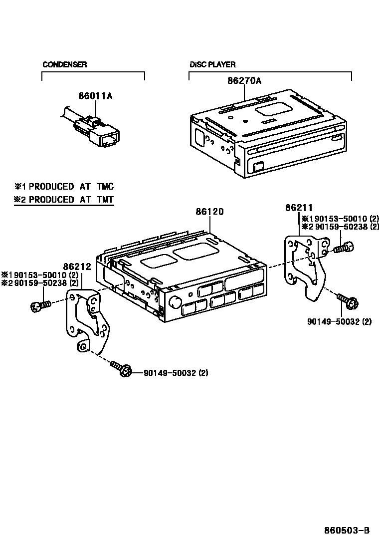 Parts diagram