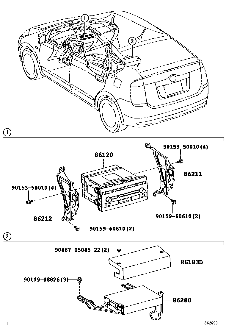 Parts diagram