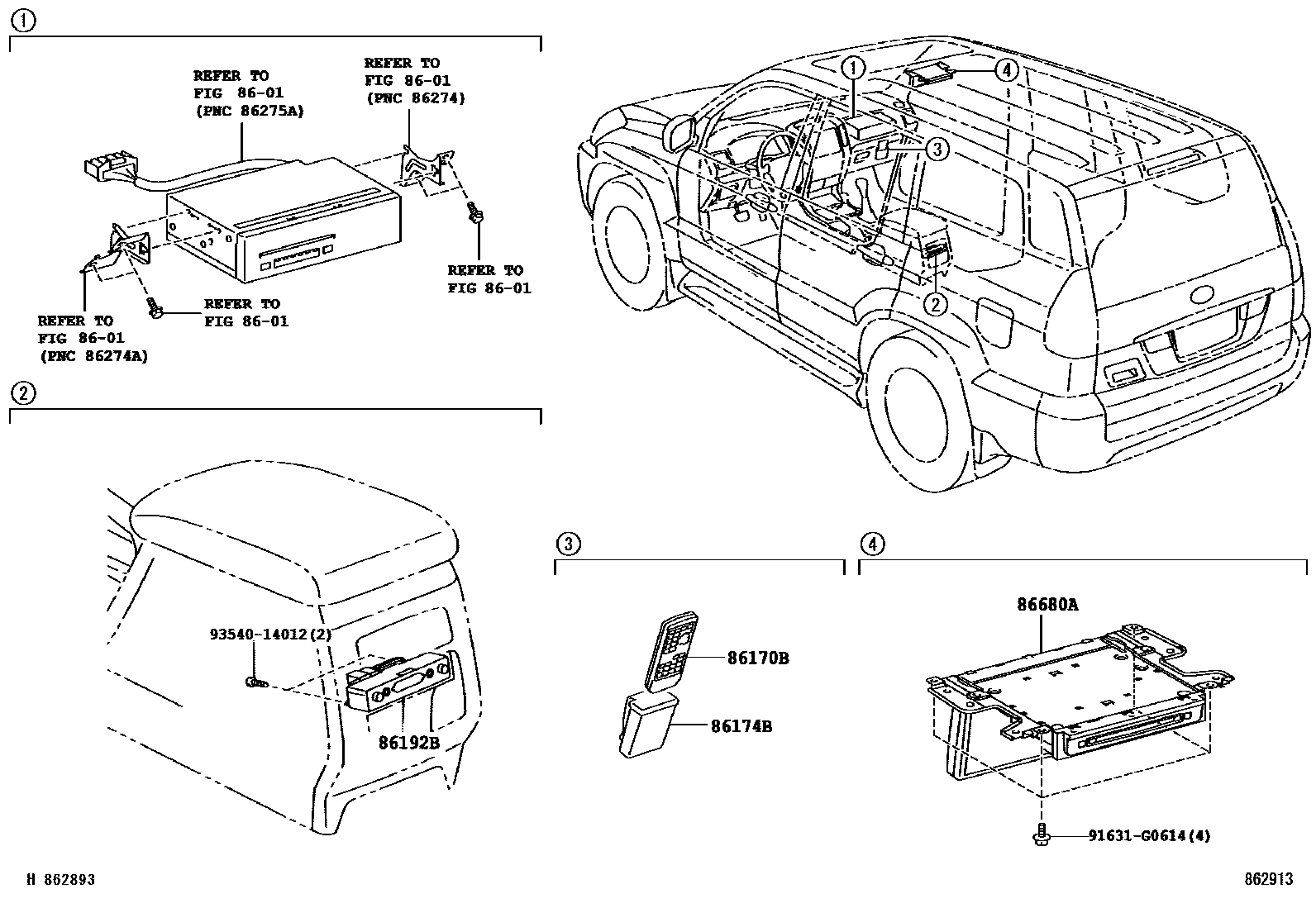 Parts diagram