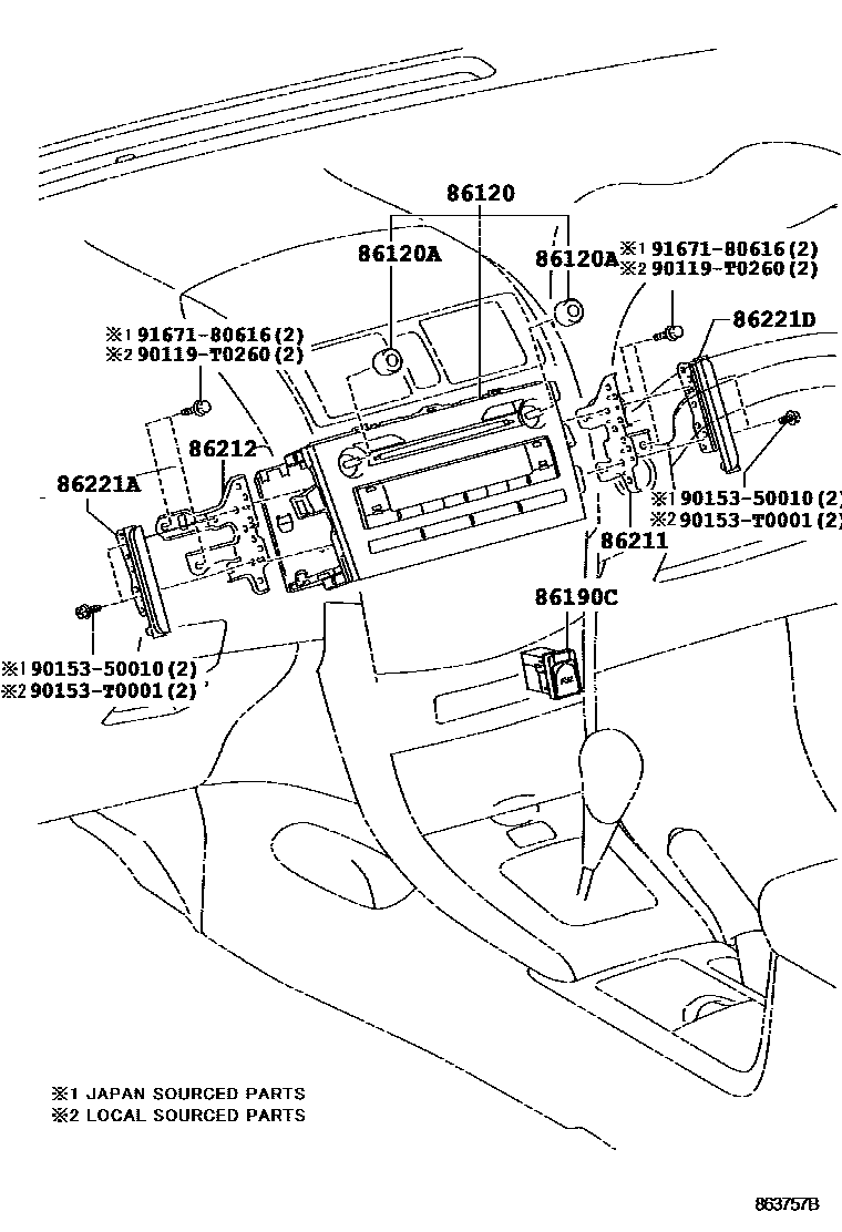 Parts diagram