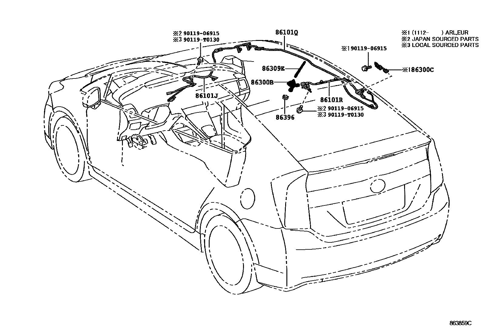 Parts diagram