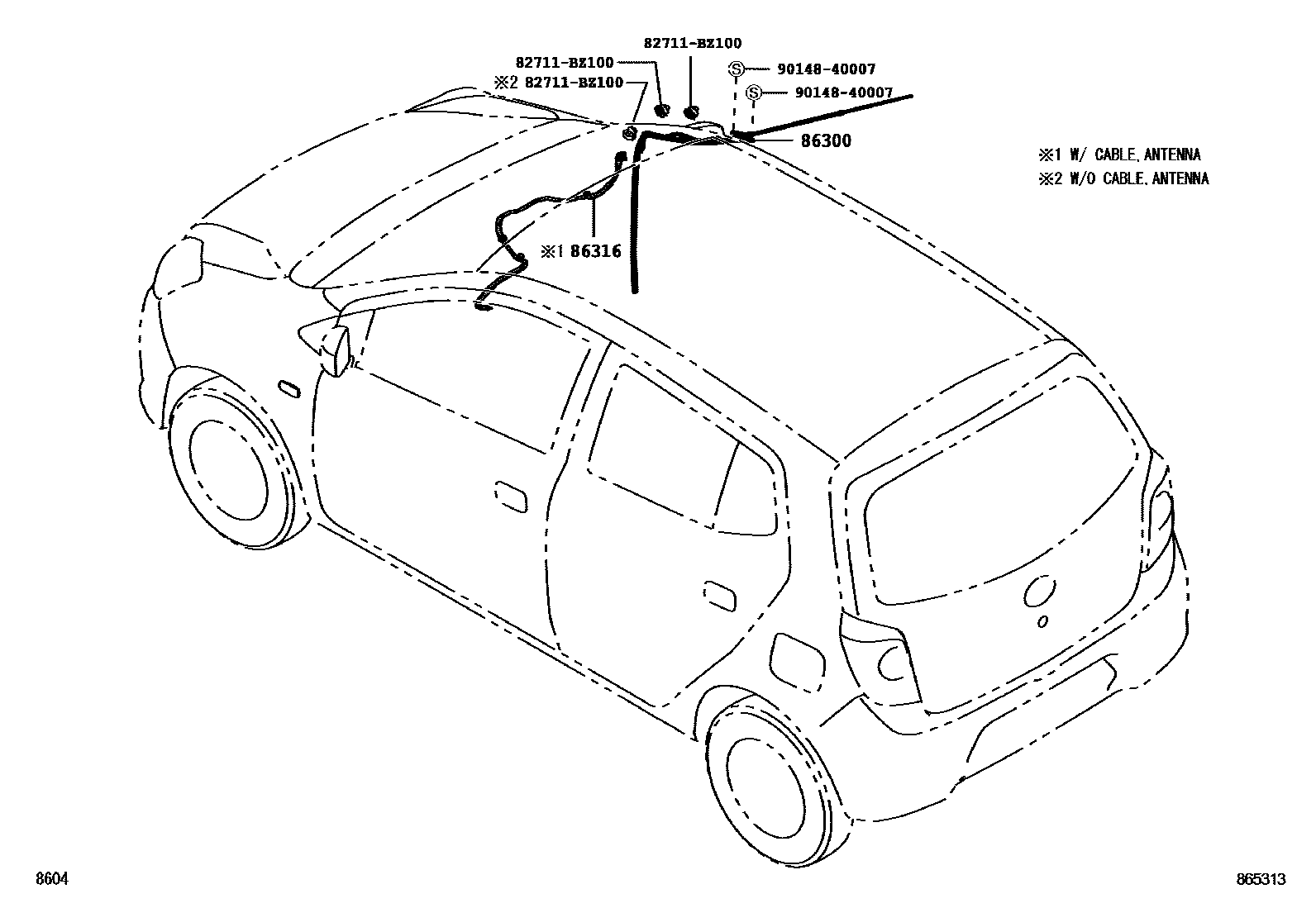 Parts diagram