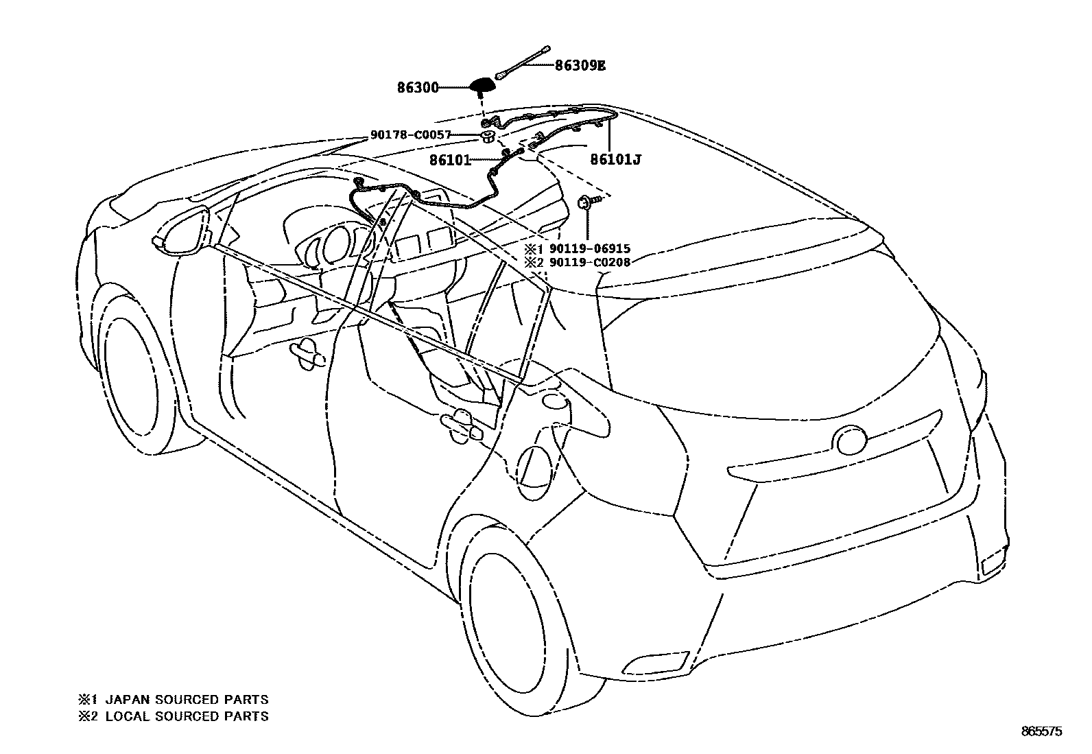 Parts diagram
