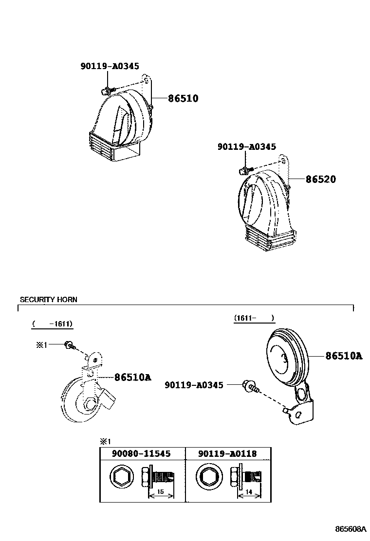 Parts diagram