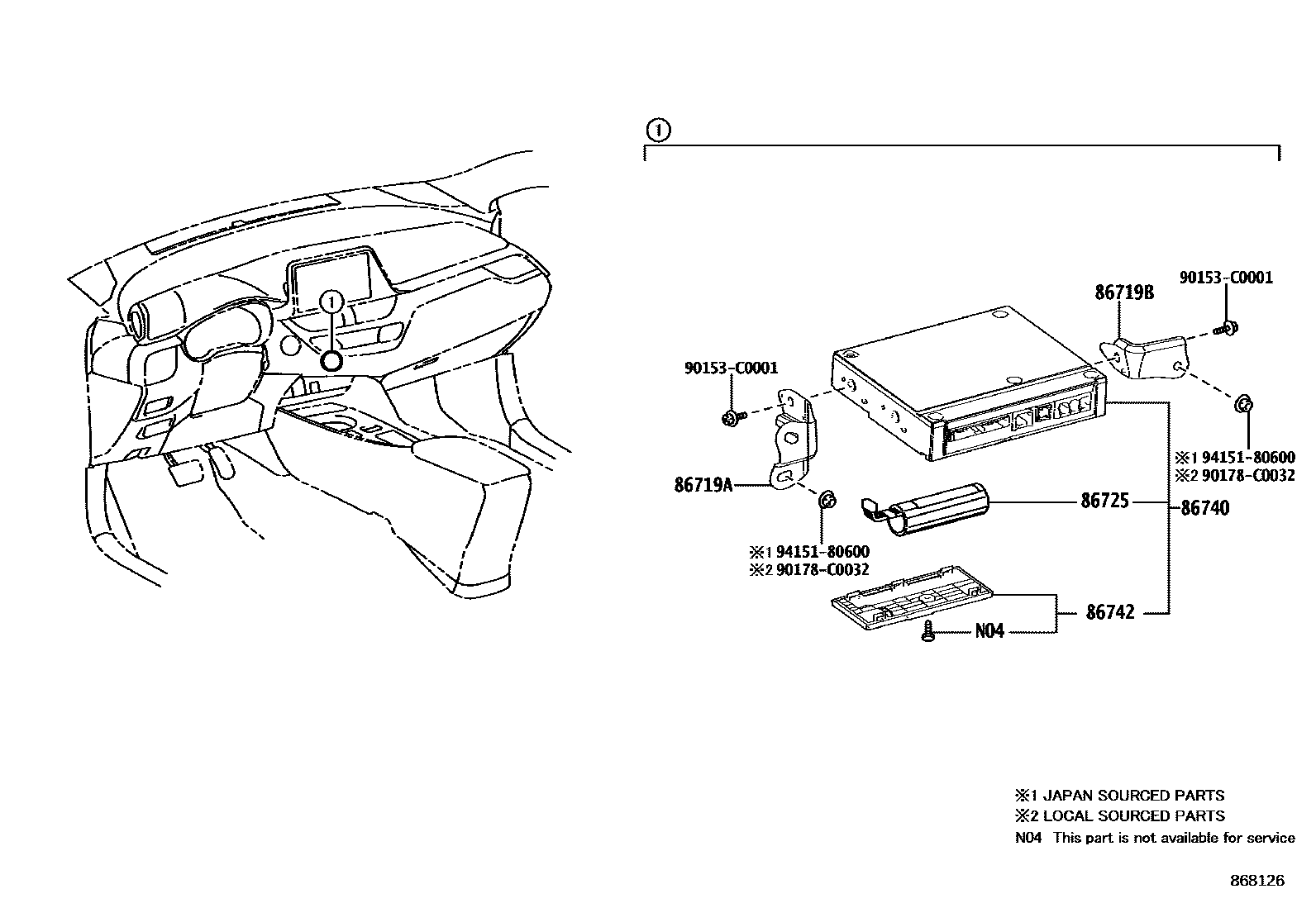 Parts diagram