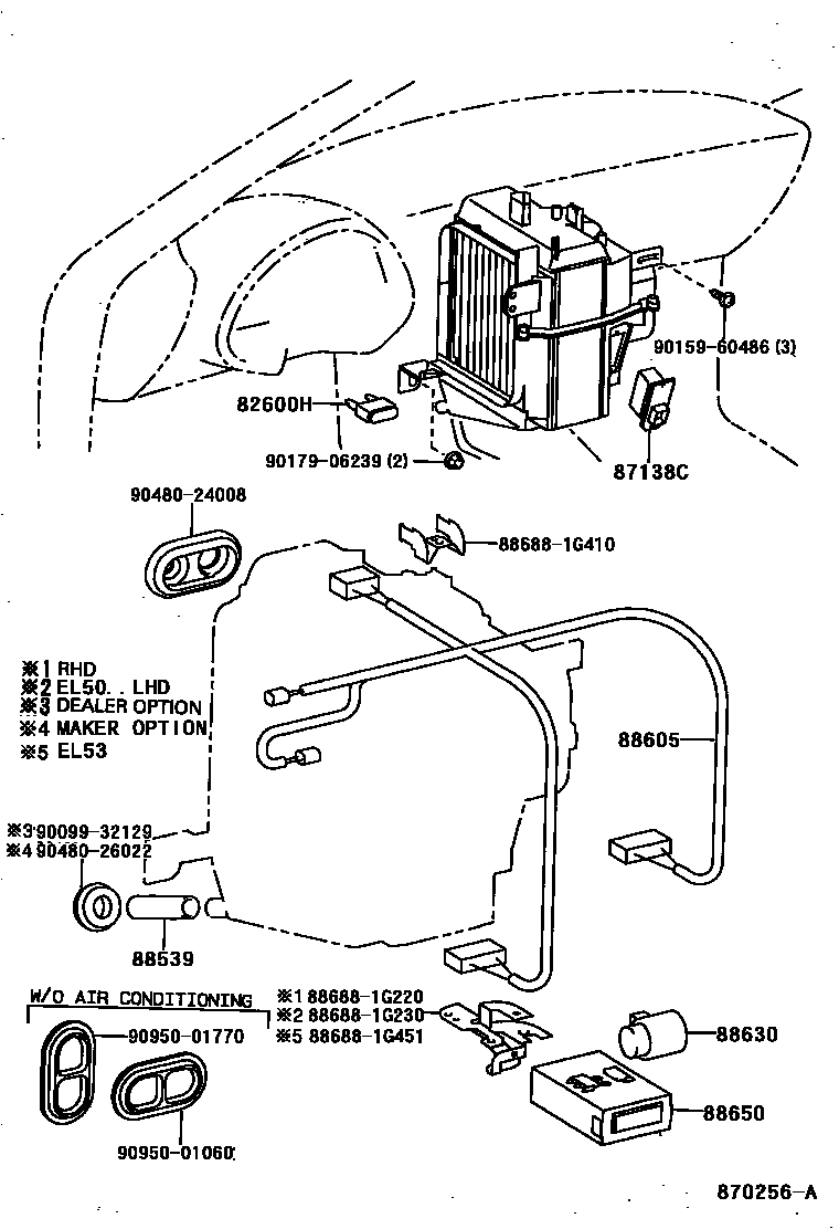 Parts diagram