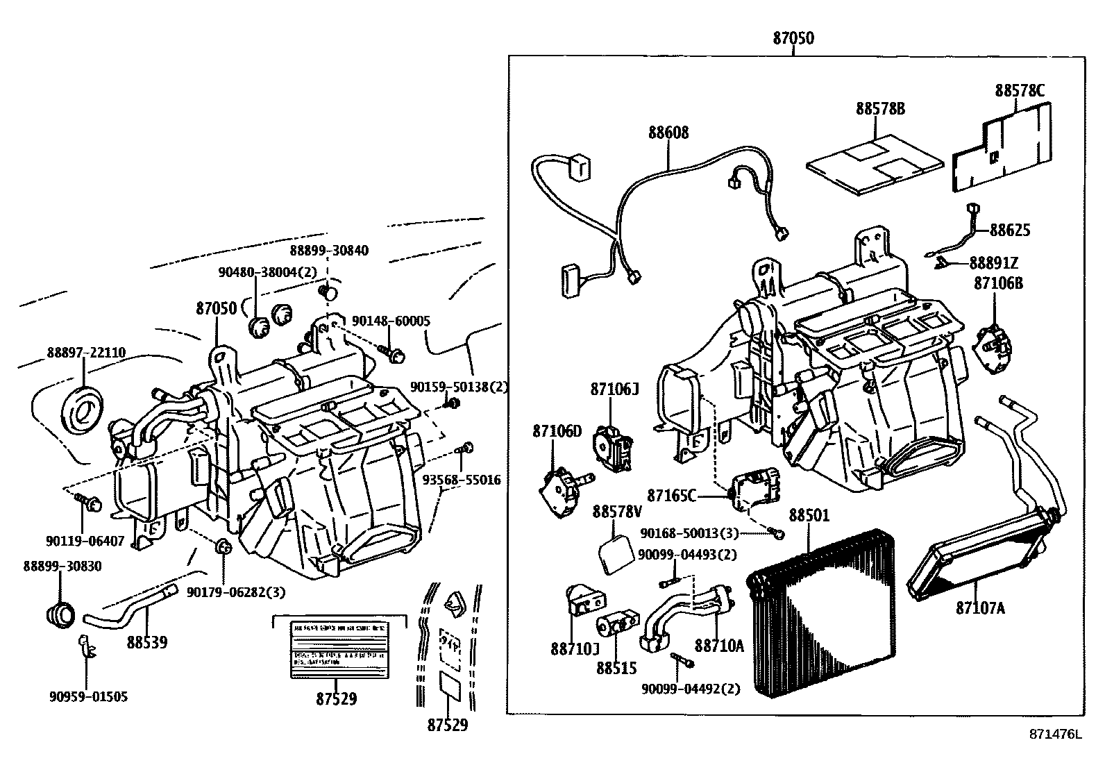 Parts diagram
