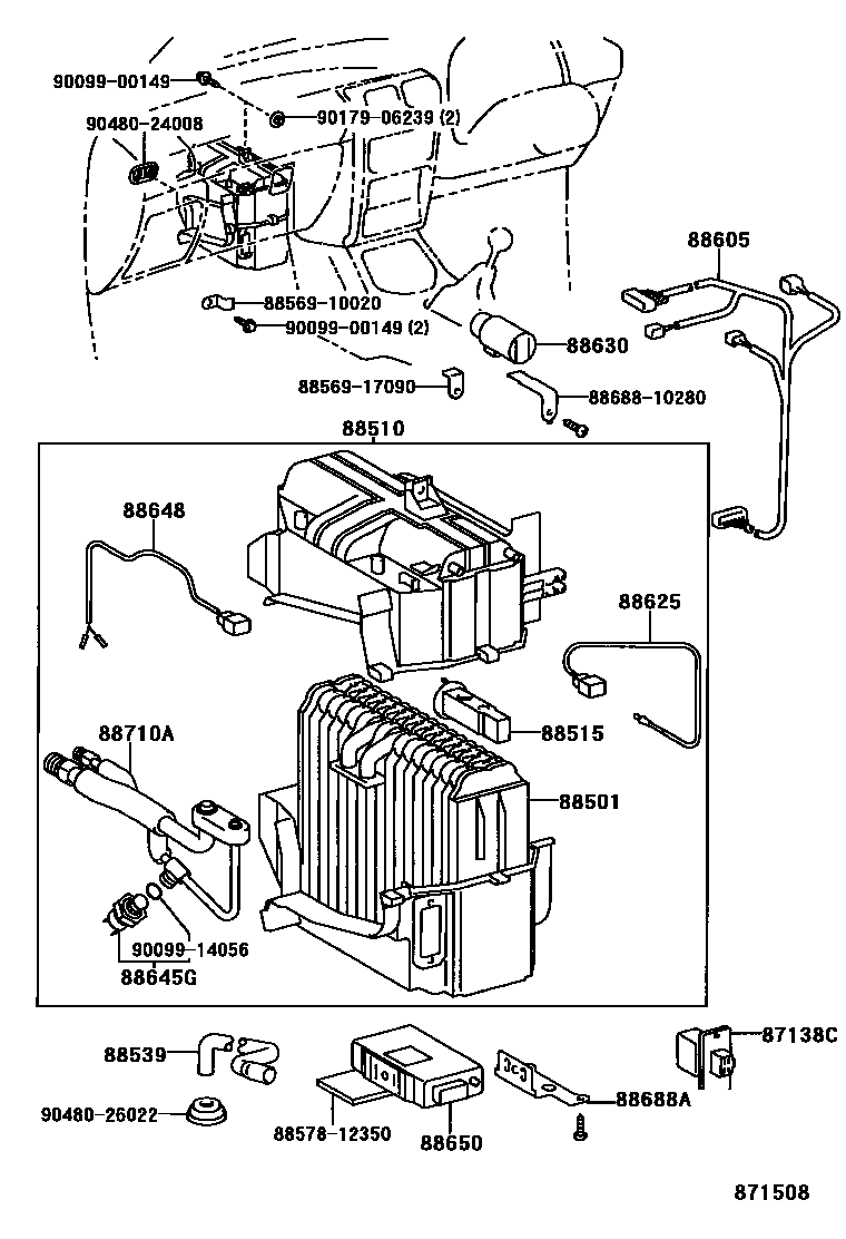 Parts diagram