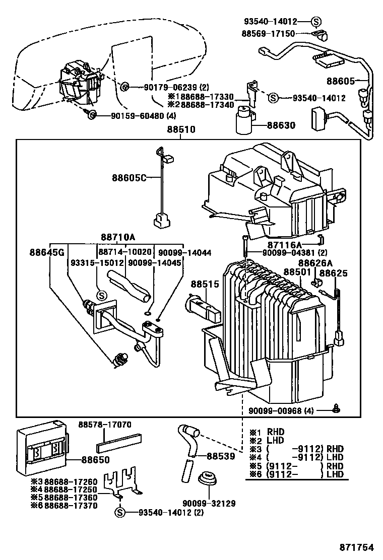 Parts diagram