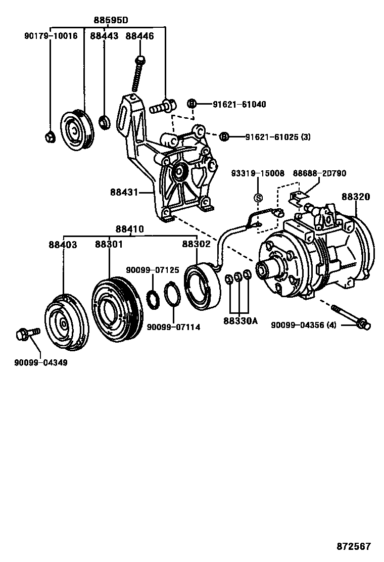 Parts diagram