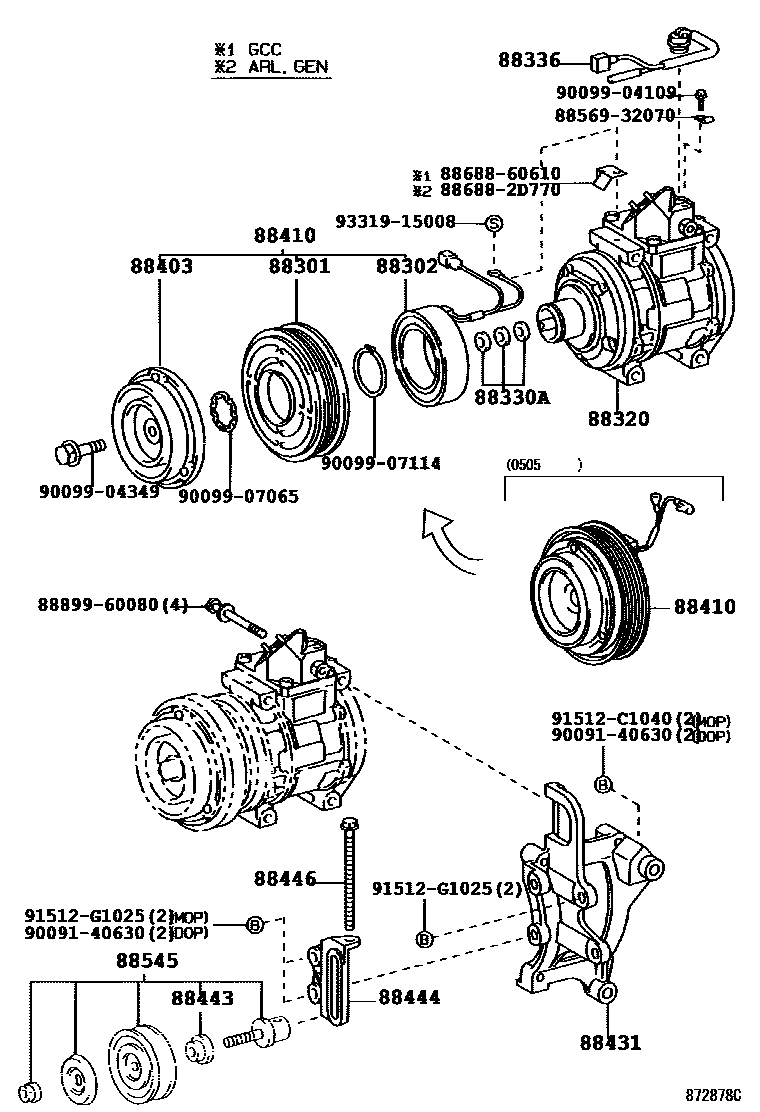 Parts diagram