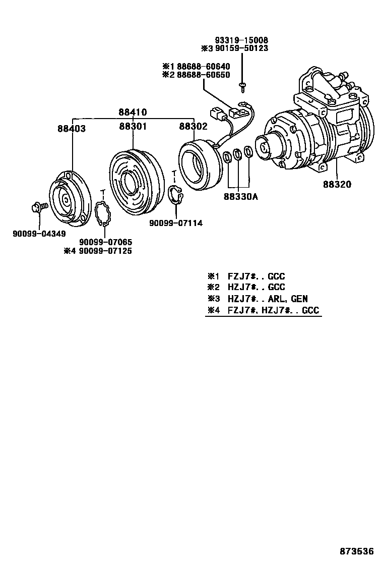 Parts diagram