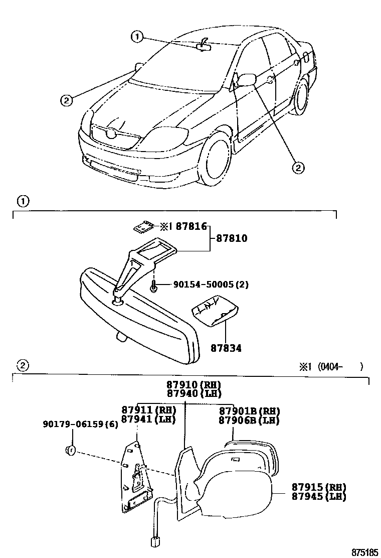 Parts diagram