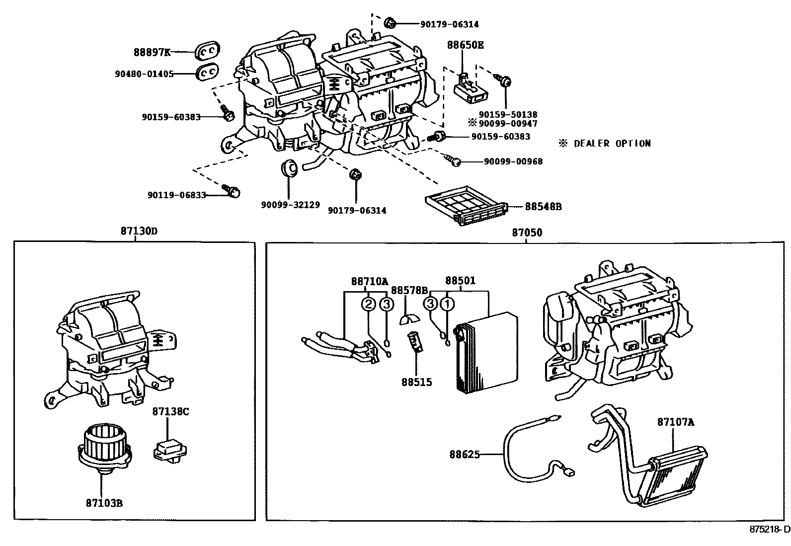Parts diagram